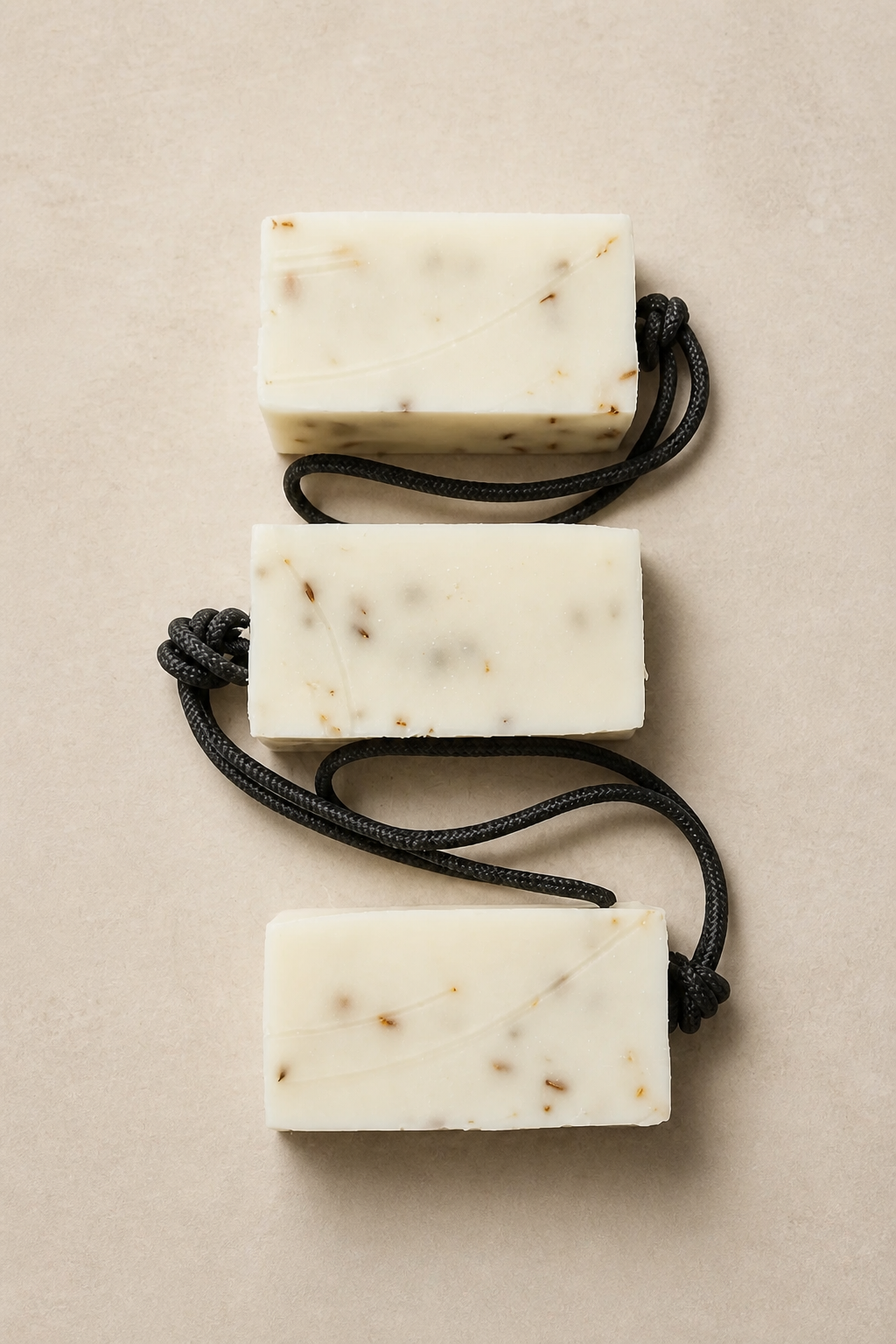 Soap on a rope Orange and Lavender fields