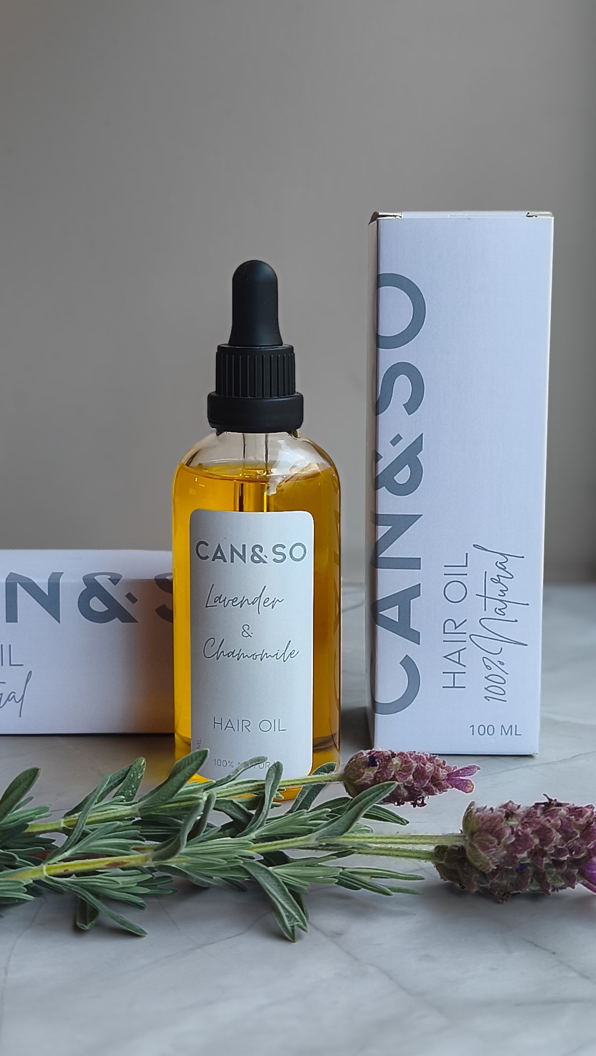 Haarolie Lavendel & kamille