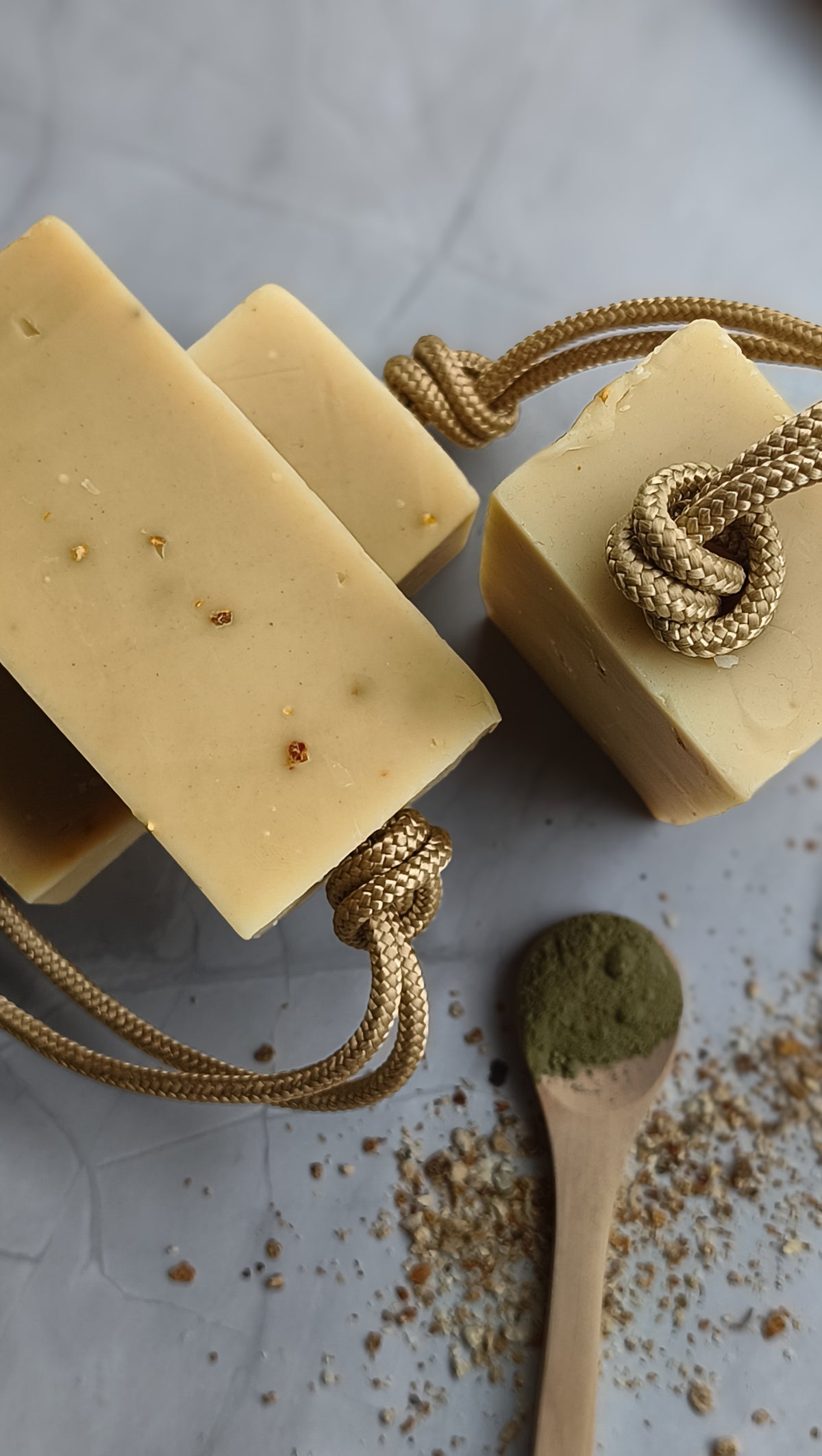 Soap on a rope Green Forest