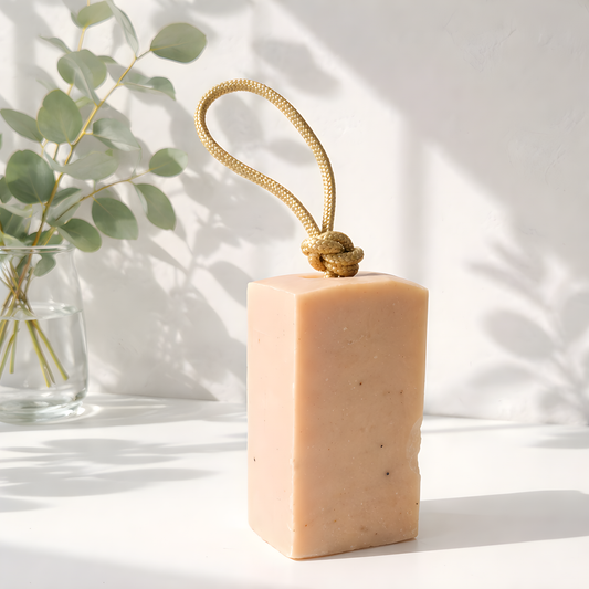 Soap on a rope Cedarwood & Friends